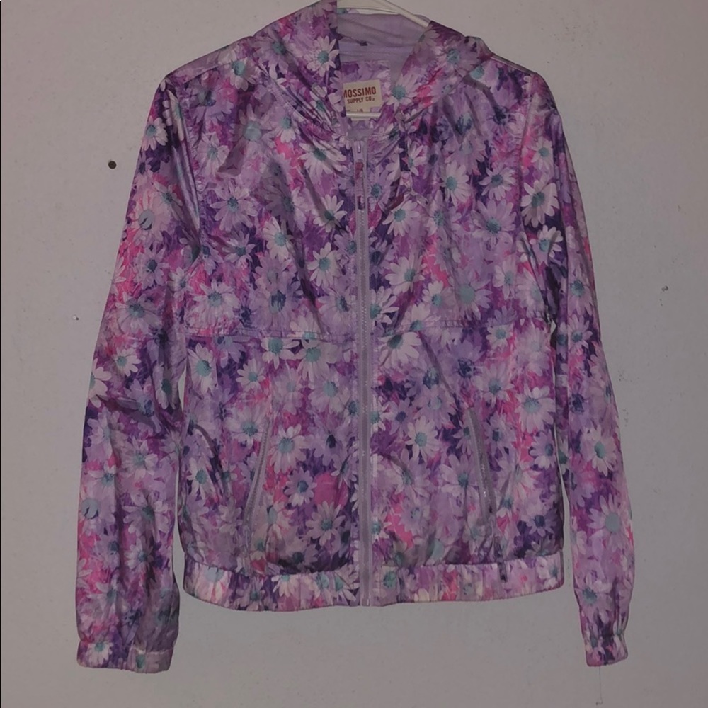 Spring jacket zip-up